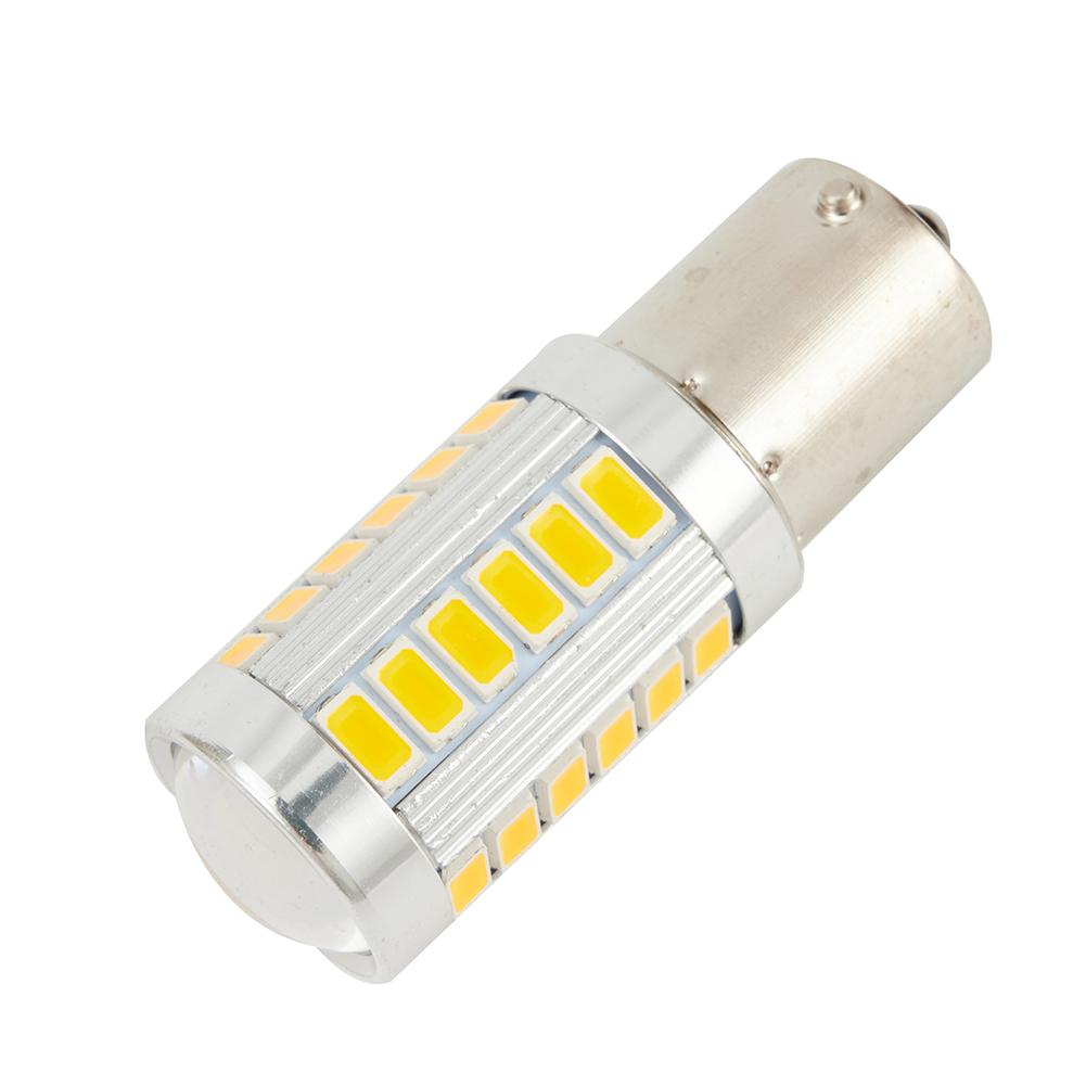 Blinker-LED-Glühbirnen Gelb 1156 2 Stück Bernstein