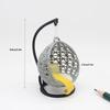 Hammock Miniature Swing Ornament Garden Furniture Doll Tiny Swing Model  DIY