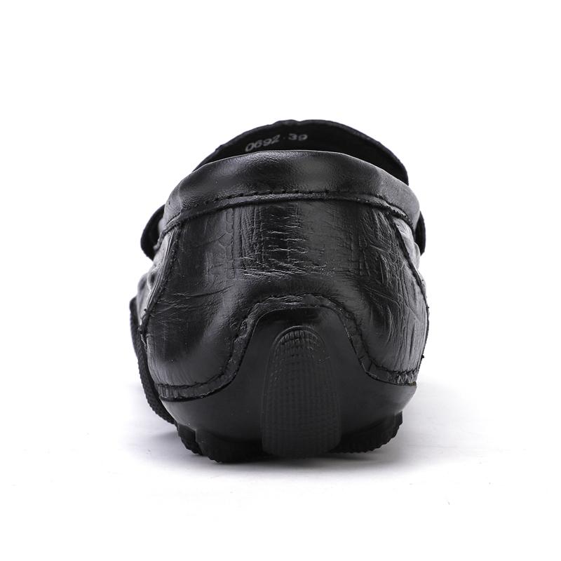 Men's Leather Moccasins Slip On Casual Shoes Loafers Driving Shoes