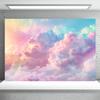 Farbe Wolken Fotografie Hintergrund Pulverblau Gradient Hintergrund Abstrakt Hintergrund Stoff Fotografie