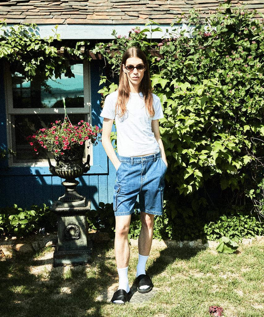 Instant Punk Ms Cargo Shorts - Blue
