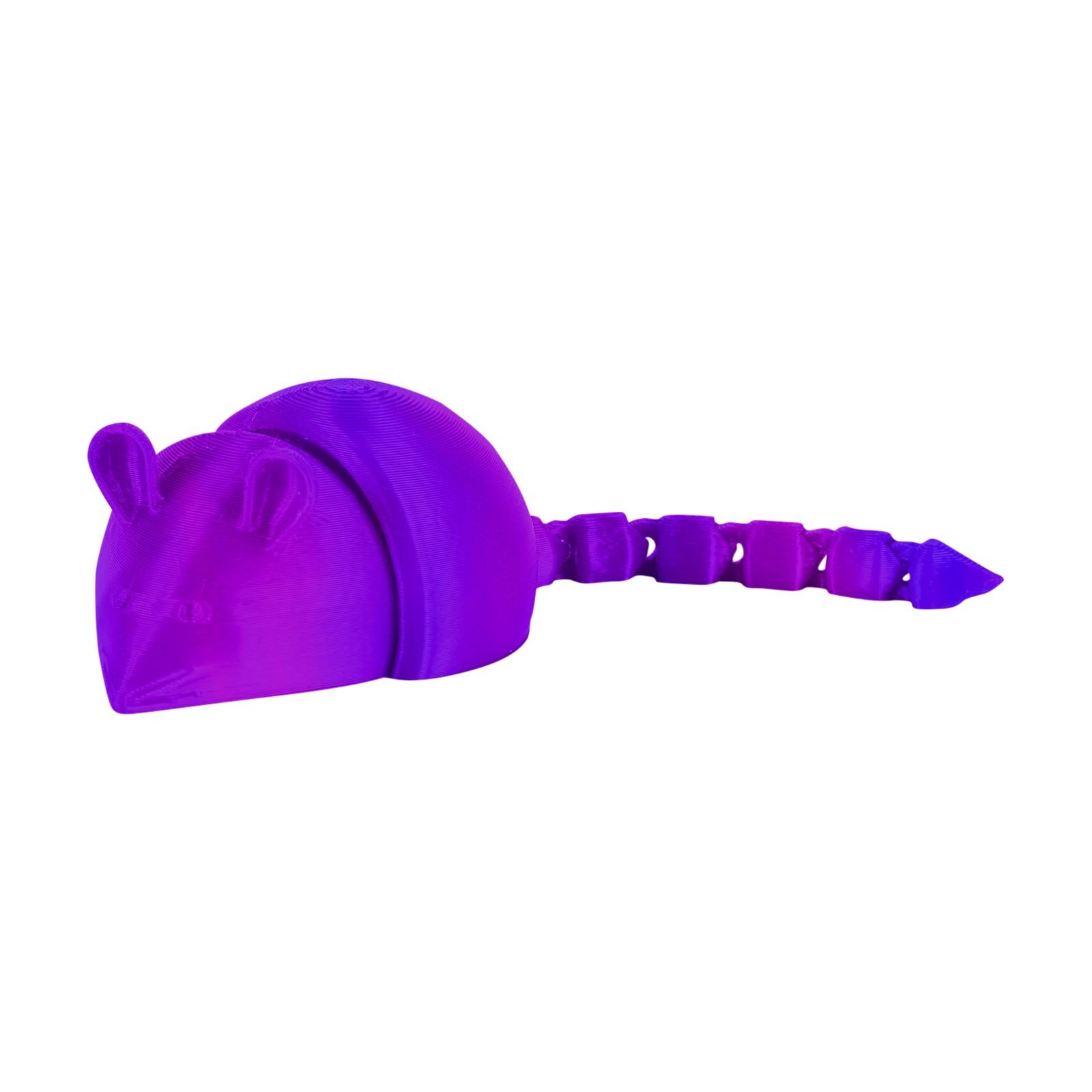 

3D-печать Радуга шарнирная подвижная абстрактная креативная мышь украшения декоративные для взрослых и детей One Size