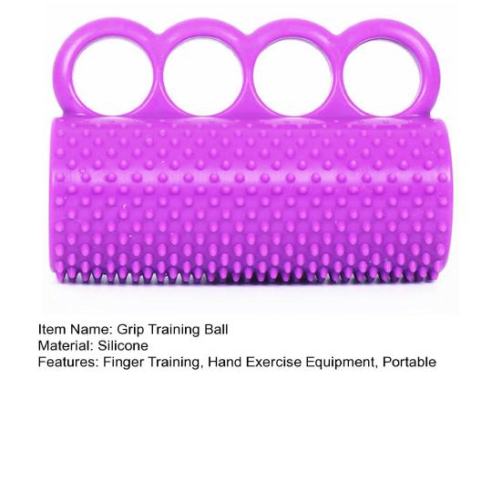 Silicone Squeeze Finger Exerciser 4 Finger Exerciser Ergonomic Hand Massage Grip Strength Trainer Arthritis Hand Therapy Rehabilitation Gripper