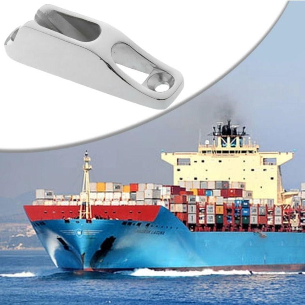 Mirror Polish Clam Cleat 316 Stainless Steel Marine Stainless Steel Cleat Boat Mooring Cleat Kayak