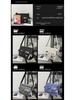 2025 Unisex Japanese-Style Multifunctional Crossbody/Shoulder Bag: Large Capacity, Trendy, Simple Briefcase Design for Spring