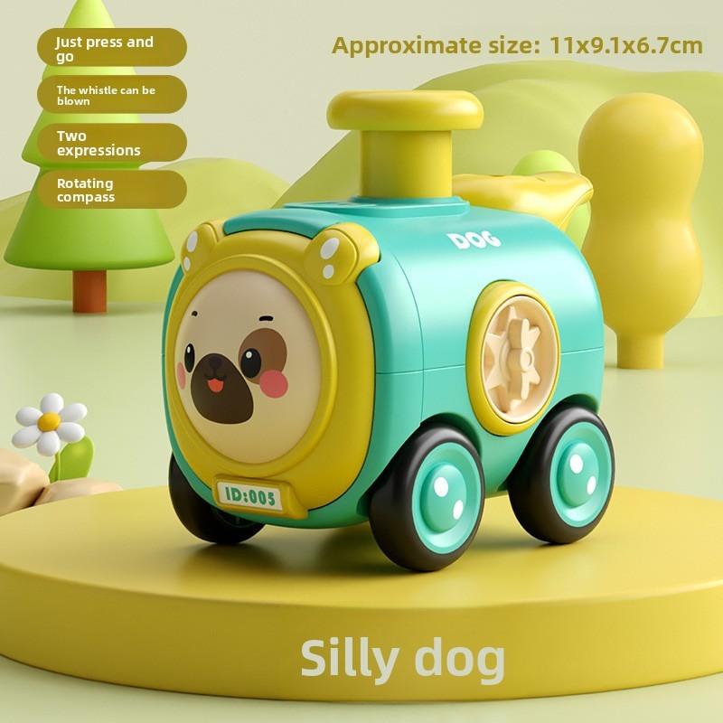 Elefanten Tiger Koalas Hunde Plastik Tier Spielzeugauto Mit Pfeife Und Trägheitsantrieb Für Kinder Spielzimmer