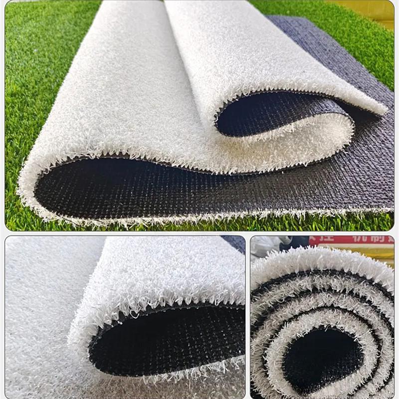 Weißes Kunstrasen-Putting Green & Boule-Rasen für Außen-/Innenbepflanzung und Dekoration, Extra dichter Bodenbelag