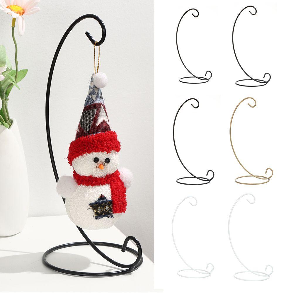 Micro Landscape Ecological Bottle Iron Hanging Retro Glass Ball Hanging Stand Candle Holder Hook Flower Rack Iron Frame