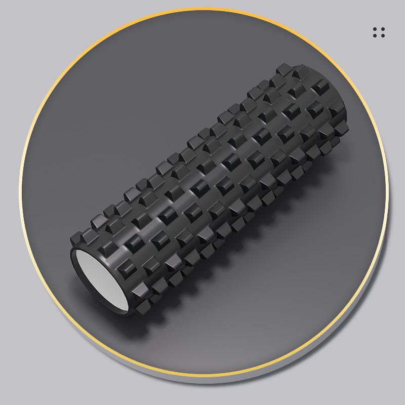 Foam Roller for Muscle Relief, Beginner Fitness, and Yoga - Wolf Tooth Massage Stick for Slimming Legs and Relaxation