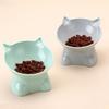 Hot-selling Nordic Style Pet Bowl, Cervical Vertebra Protection Cat Bowl Anti-tip Plastic Inclined Mouth Cat Bowl Pet Supplies