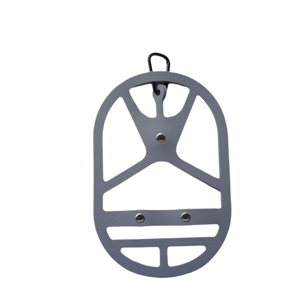 Silicone Bag Shoe Clip Wear-resistant Sneaker Storage Clamp  Backpack Storage M серый