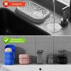 Folding Multifunctional Drainable Portable Travel Soap Box Silicone Soap Dish Punch-Free  Holder