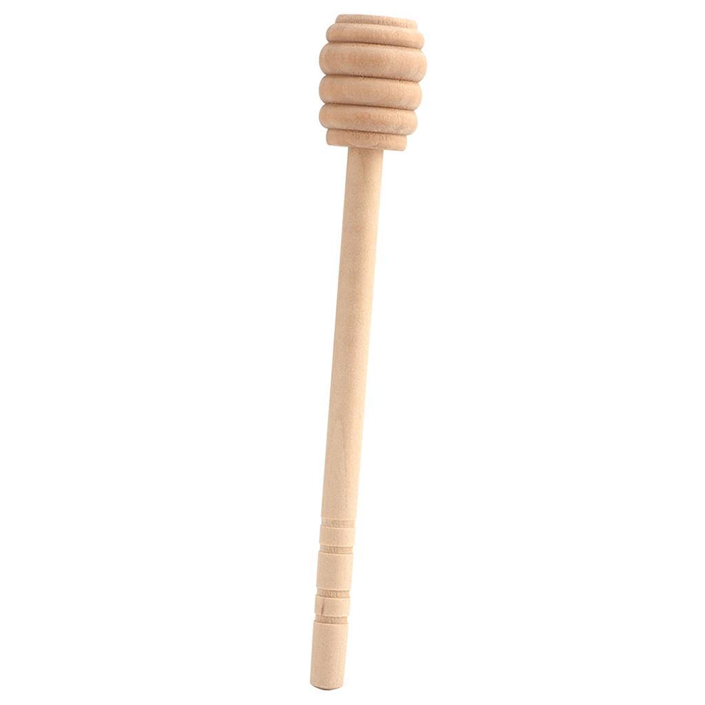 50Pcs/set Household Wooden Jam Honey Dipper Jar Dispensing Collecting Stirring Rod Stick