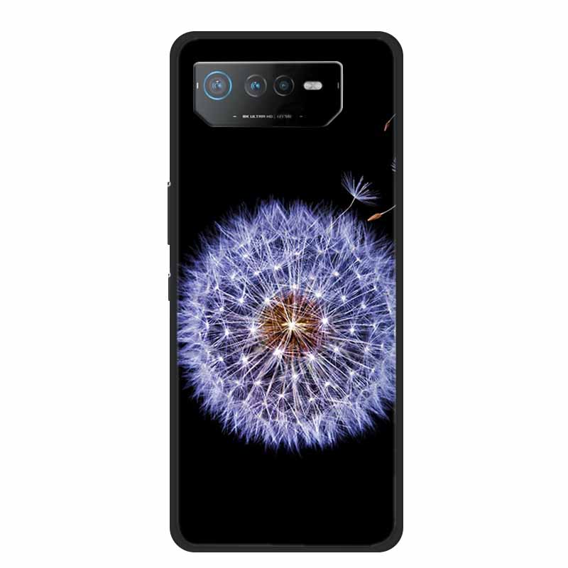 Phone Case For Asus ROG Phone 6D Ultimate Back Cover Case Black TPU Silicone Soft Coque For Asus ROG Phone 6 Pro Case Phone6 Pro