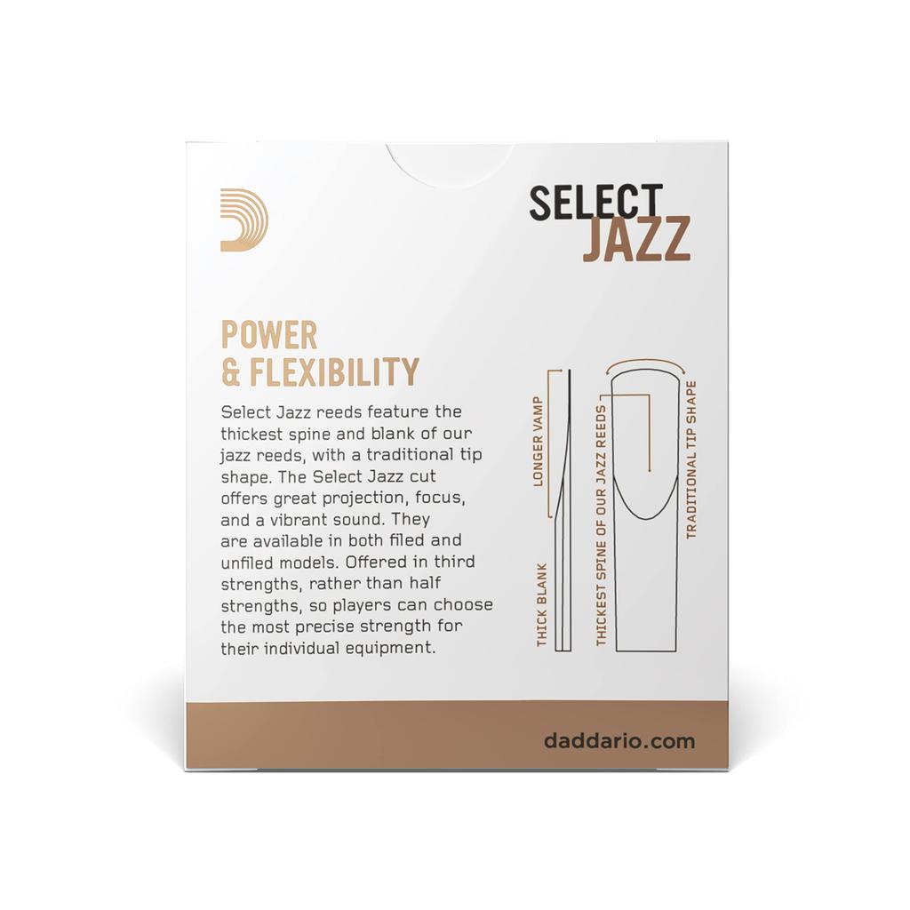 WoodWinds SELECT JAZZ UNFILED RRS10SSX2S 10 Pieces D'Addario [Hardness 2S] []