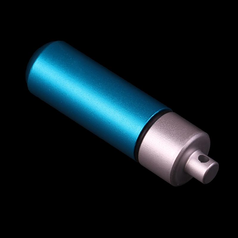 Pill Box Bottle Holder Water Proof Aluminum Container Key Chain Medicine Case