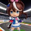 Uma Musume Pvc Figure Model Toy With Interchangeable Faces For Collectors And Fans