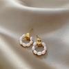Orecchini Pendenti Design Coreano Metallo Geometrico Cerchio Irregolare Goccia Vintage Orecchini Estivi Per Donna Ragazza Regalo