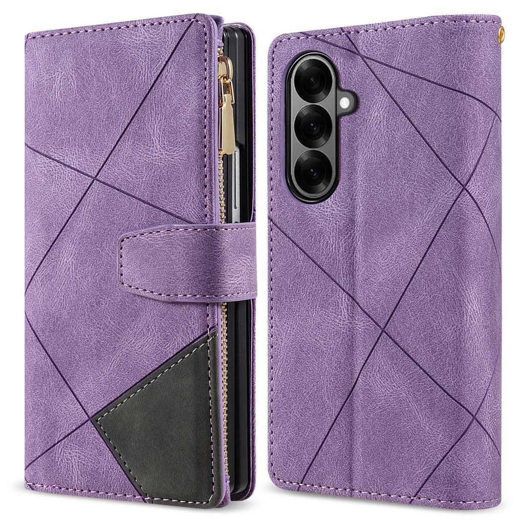 Business Flip Leather Case for Samsung Galaxy Z Fold 7 6 5 4 3 5G Fold7 Fold6 Card Holder Wallet Bag CoverWith Lanyard Etui