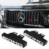 1pc ABS AMG Grill Grille Emblem Grille Sticker Emblem Badge Sticker For AMG Mercedes-Benz W463 W464 W461 G63 G65 Car Accessories