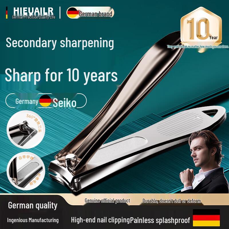 HIEUAILR German Imported Nail Clipper Set