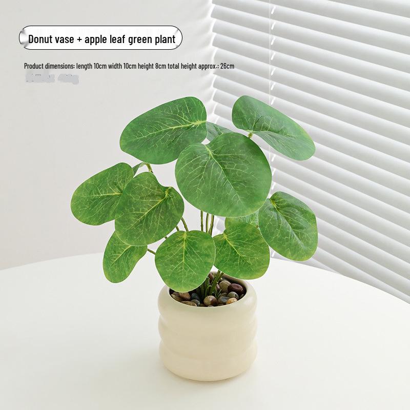Nordic Green Artificial Potted Plant for Home or Office Decoration