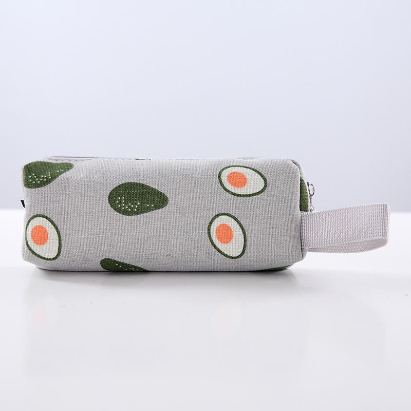 Eens Kids Pencil Bag with Zipper Pencil Pouch Aesthetic Pencil Pen Case Organizer for Schools