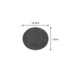 Soft Carbon Fiber + Rubber Car Fuel Tank Cap Cover Trim For Mazda 3 2010 2011 12