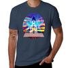 Rainbow Rays 7 Chakra Healing Meditation Tshirt Work Basic Short Sleeve Top