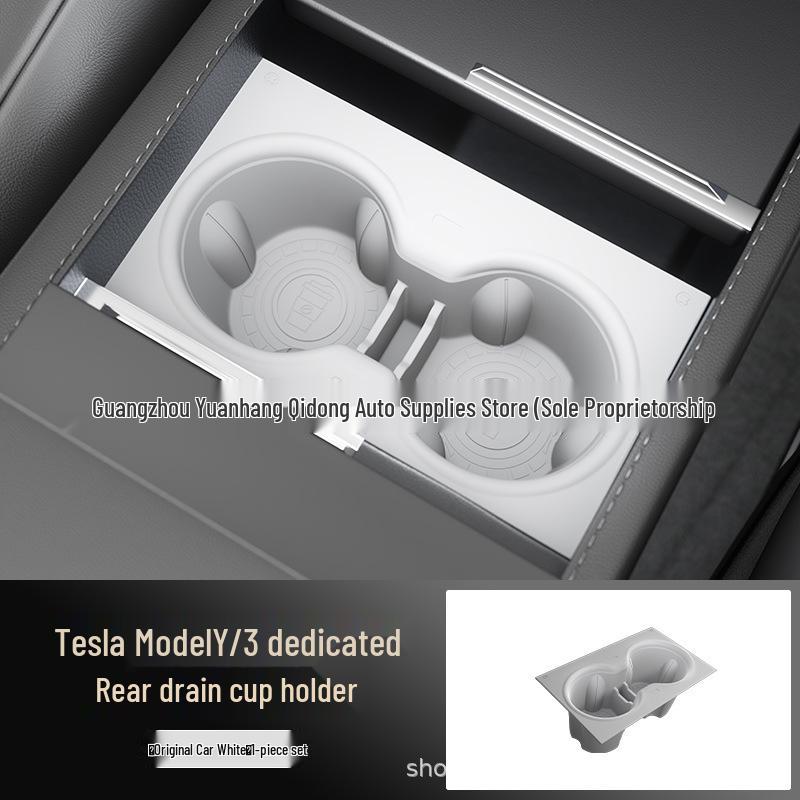 Silicone Anti-Slip Pad for Tesla Cup Holder Modification