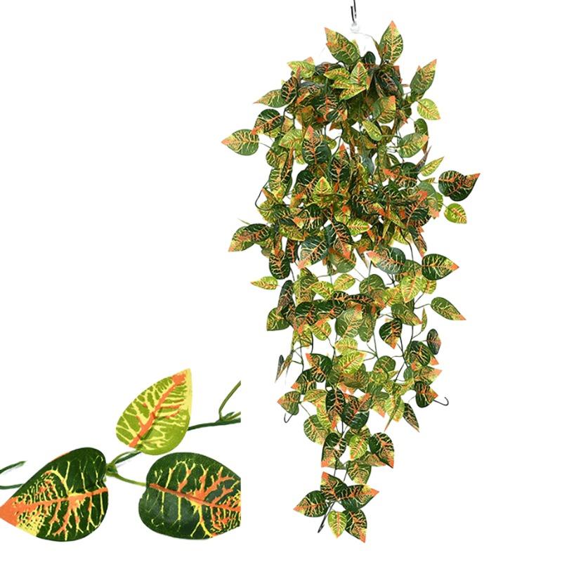 

100cm Artificial Plant Creeper Wall mounted Home Garden Decoration Christmas Decor F