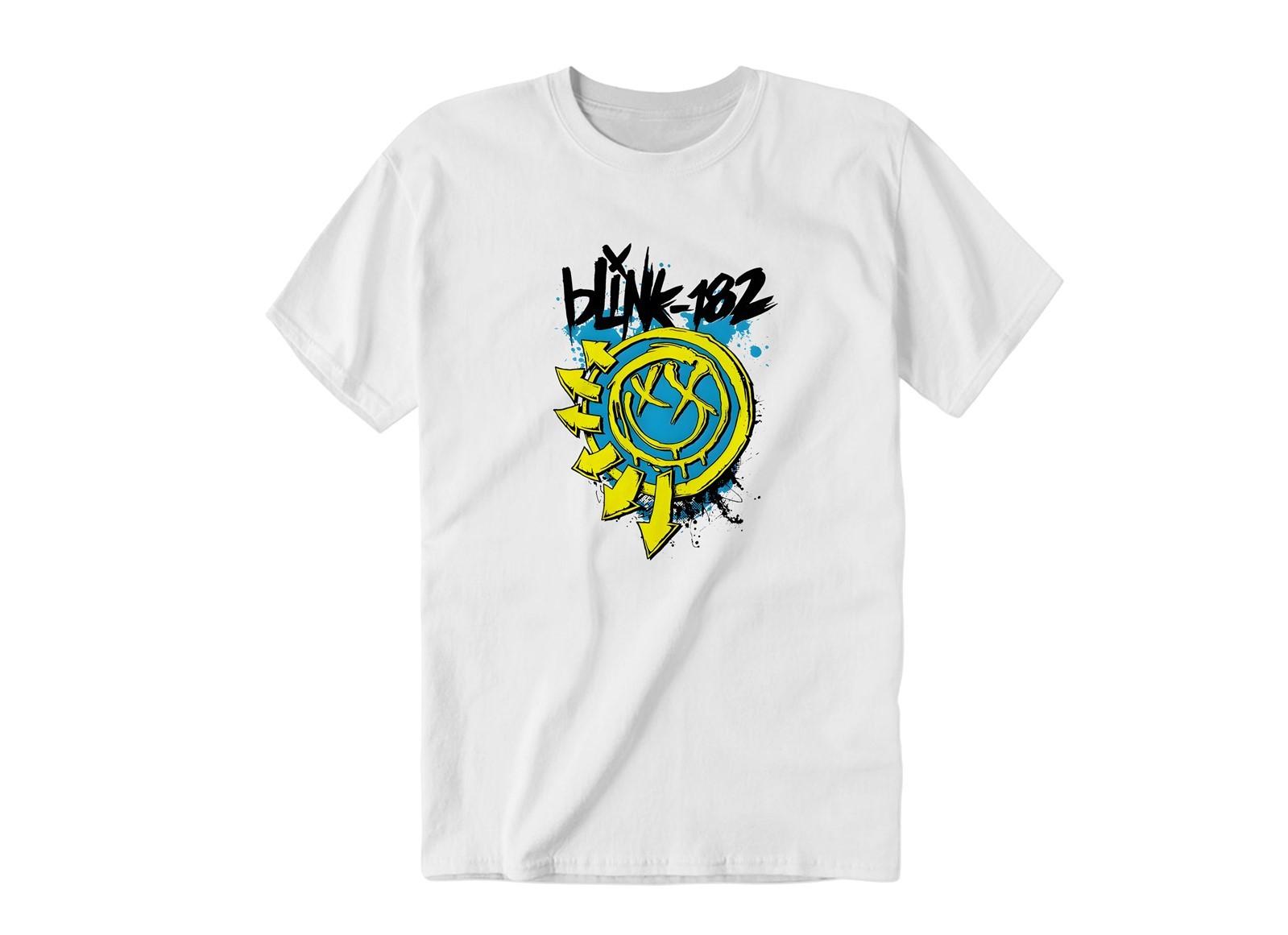 Blink 182 Punk Rock Band Emblem | Youth & Adult Unisex Tee Tshirt M