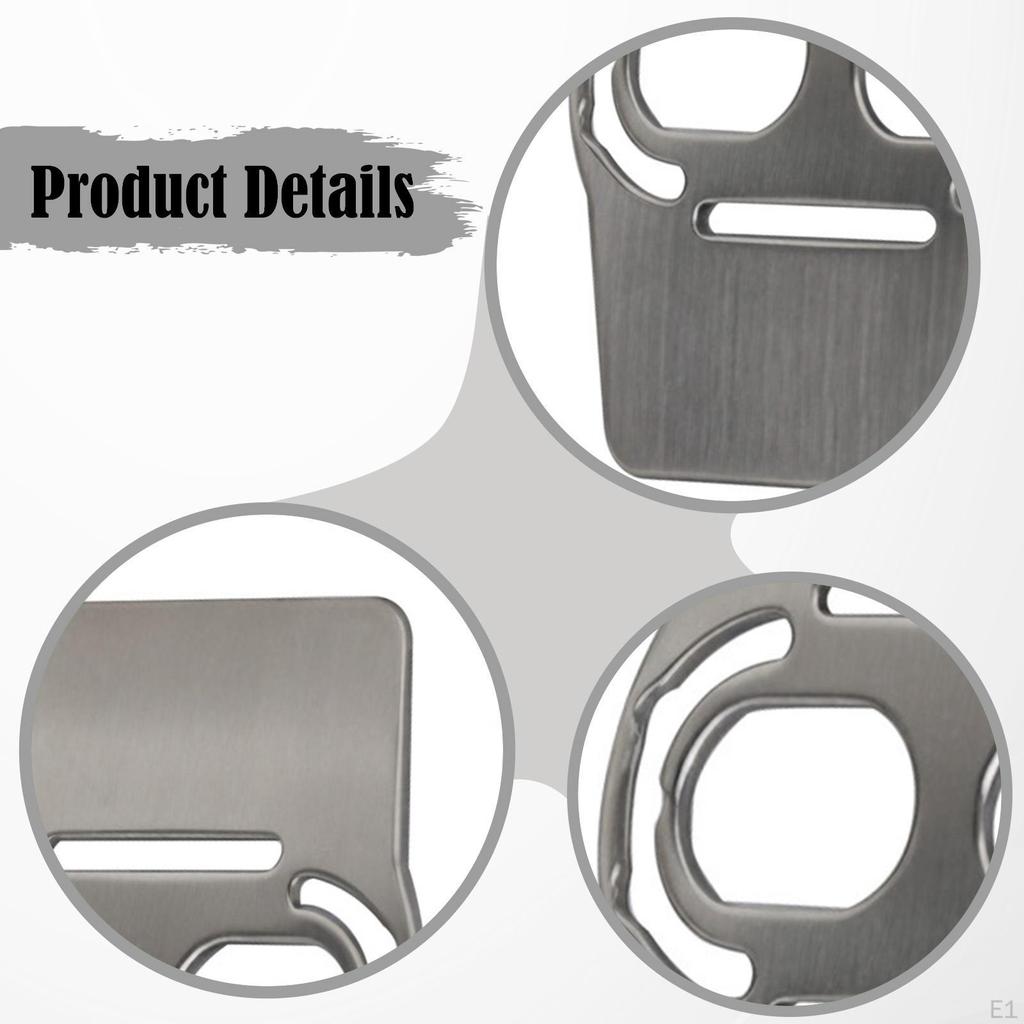 2 Pieces Mountain Bike Cleat Spacer Easy Installation Shoes