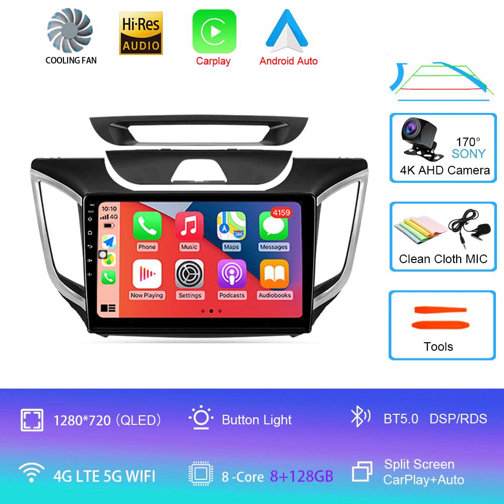 Android 14 Car Radio For Hyundai Creta IX25 2015 - 2019  Multimedia Video Player Navigation stereo GPS  No 2din 2 din dvd