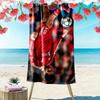 Dominik Szoboszlai Print Beach Towel, Large Soft Quick Dry Towel for Beach Camping Swimming