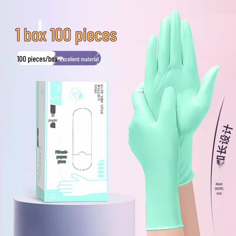 Mao Sheng Durable PVC Latex Rubber Gloves for Kitchen, Dishwashing, Baking, Catering, and Housework