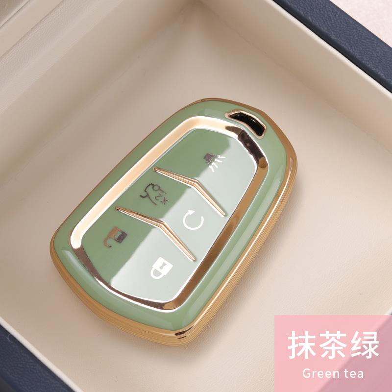 TPU Car Key Case Cover Protect Shell Bag For Cadillac ESV ATS-L XTS XT5 XT6 CTS CT5 CT6 ATS 28T SRX Escalade 2015 Accessories