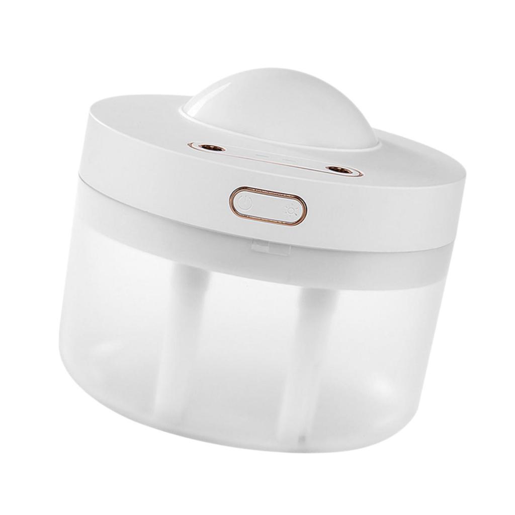 Umidificator de aer cu lampă de noapte LED Decor Multifuncțional Zgomot redus Umidificator personal pentru camera copilului, birou, dormitor, yoga, acasă