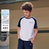 Unisex Kids' Antibacterial Raglan Short Sleeve Cotton T-Shirt