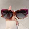 KAMMPT Vintage Cat Eye Sunglasses Women 2024 New In Multi-color Fashion Sun Glasses Trendy Brand Design Gradient Outdoor Shades