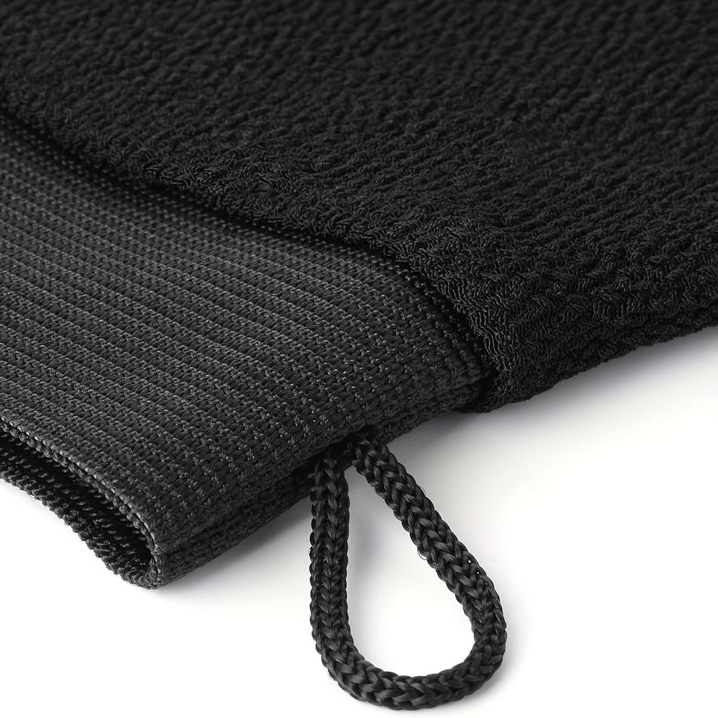 3PCS Deep Exfoliating Glove, Korean Shower Body Scrubber, 100% Viscose Dead Skin Remover for Smooth Glossy Skin
