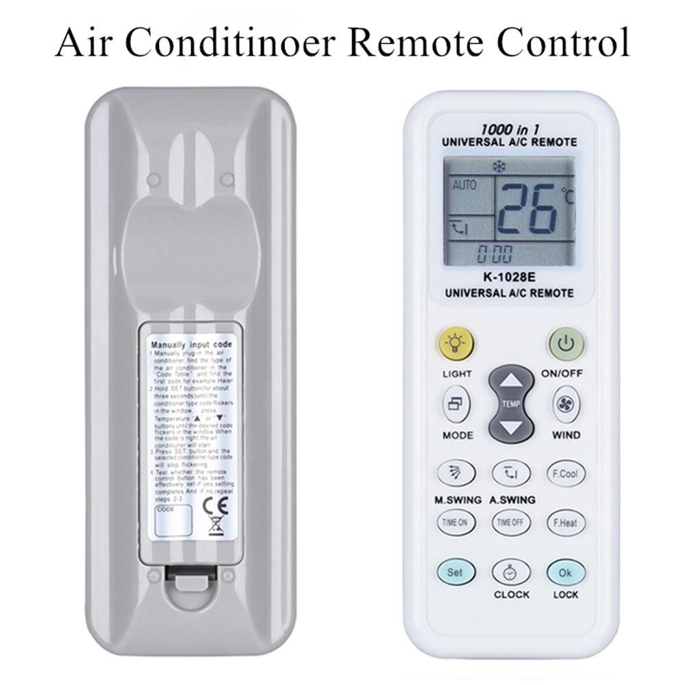 1000 in 1 Air A/C Remote Control Universal Wireless Remote Control for Air Conditioner K-1028E AC Digital LCD Power Consumption