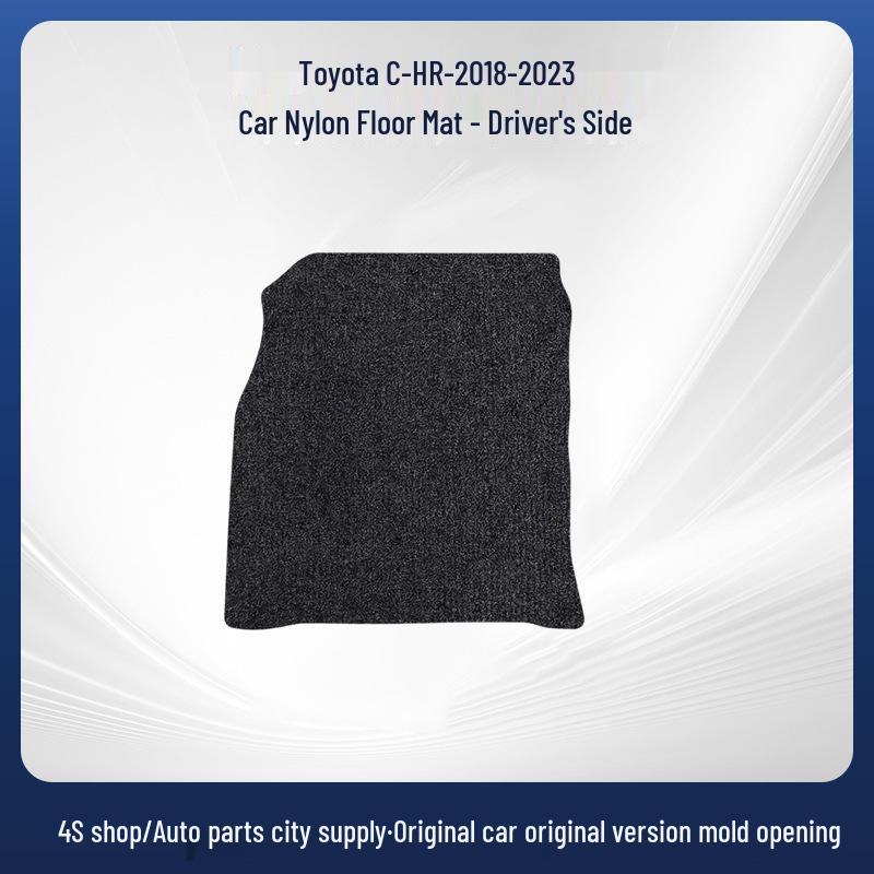 Compatible with 2018-2023 Toyota C-HR: Durable Nylon Car Floor Mats