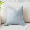 New Cotton and Linen Pillows Living Room Sofa Pillow Solid Color Linen Pillow Office Seat Waist Cushion
