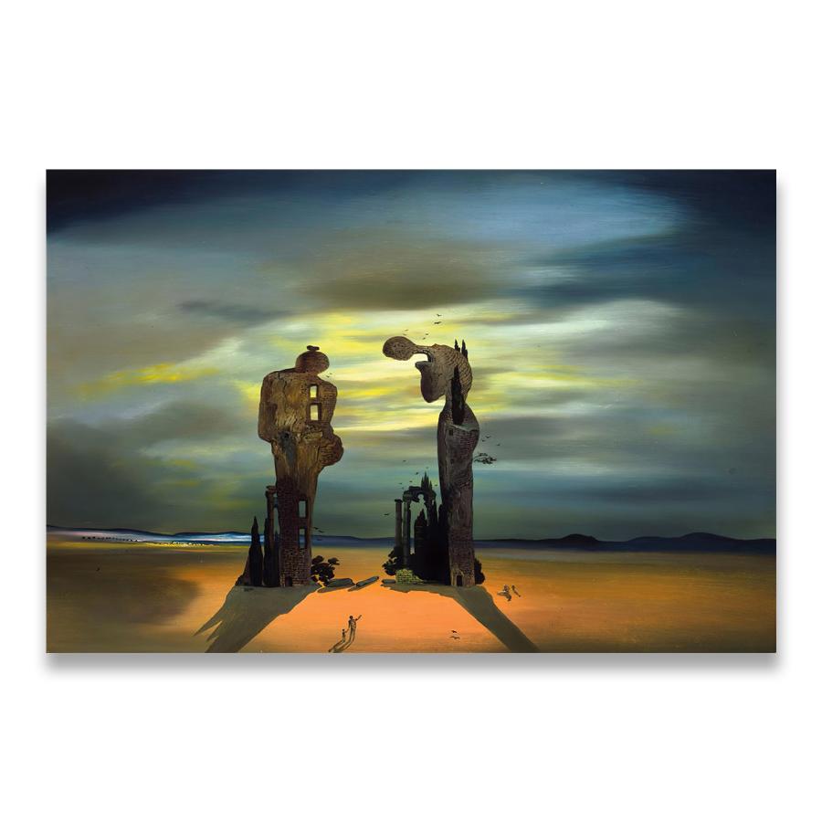 Kniha vln Plachetnice Obrázek Plátno Malba Deník objevu Od Vladimira Kushe Salvador Dalí Umělecký tisk na plátno Plakát