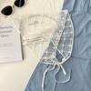 Solid Color Print Hair Bandana Lace Headbands for Women Lightweight Retro Lace Hair Accessories