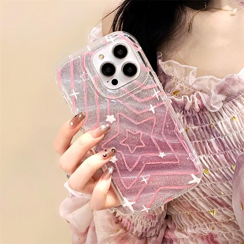 Zhitai Różowe Etui Bransoletka na iPhone 15 Pro, 14, 13, 12, 11