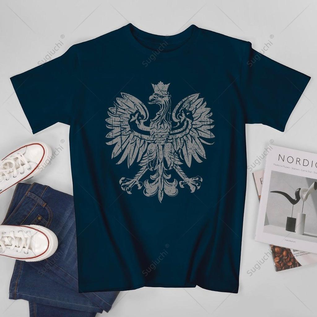 Unisex Unisex Polish Eagle Poland Polska Coat of Arms Polish Pride Retro Flag Tshirt Tees T Shirts WoUnisex Boys 100 Cotton TShirt