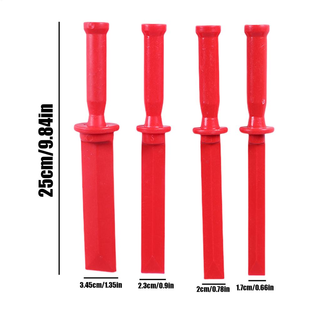 

Wheel Weight Removal Tool Rim Adhesive Cleaning Chisel Scraper Set Tire Adhesive Remover Tool for Commercial Home Garage