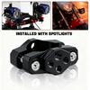 Motorcycle Handlebar Clamp Bumper Mount Bracket For Spotlight Headlight Fog Light Holder Motorbike Modification Accessories
